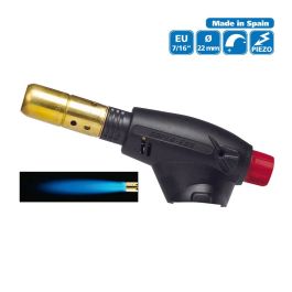 Super Ego Pack Soplete Segofire Piezo con 3 Botellas Multigas 300 - Incluye Encendido Piezoeléctrico, para Soldadura Blanda y Fuerte, Ref. seh020300