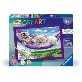 CreArt Kids - Kit de pintura por números "Gatitos en la hamaca" (18 x 24 cm), 9 años en adelante, 25828, Ravensburger Precio: 25.88999974. SKU: B1GJDLJPDH
