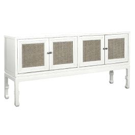 Buffet Oriental DKD Home Decor Blanco Roto Natural 40 x 85 x 180 cm