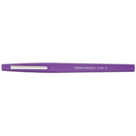 PaperMate Flair Candy Pop M 0.7 mm Blister, Bolígrafos de Fieltro de Punta Media, 8 Colores Surtidos, Tinta Base Agua