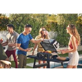 Ninja OG901EU Barbacoa Eléctrica de Exterior con Ahumador y Freidora de Aire ProConnect XL