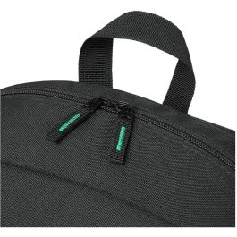 Rivacase 5566 Mochila Gremio para Portátil 15.6"-16" Negra, Urban, Impermeable, Poliéster rPET, Bolsillos Laterales