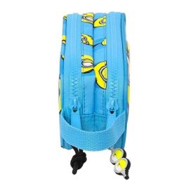 Bolso Escolar Safta Portatodo Minions Minionstatic Doble 210x60x80 mm Bolso Escolar Safta Portatodo Minions Minionstatic Doble 210x60x80 mm