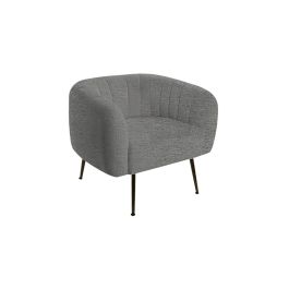 Sillon Scandi DKD Home Decor Gris Negro 75 x 73 x 81 cm