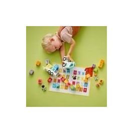 Lego Juego de Construcción Camión del Alfabeto Duplo para Niños y Niñas a Partir de 2 Años