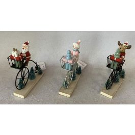 DKD Home Decor Figura Navidad Tradicional Surtida Metal y MDF Colores Rojo Rosa Verde Marrón 16x13x4 cm (Pack 6 Unidades) Precio: 26.62242. SKU: B1436AM2ZV