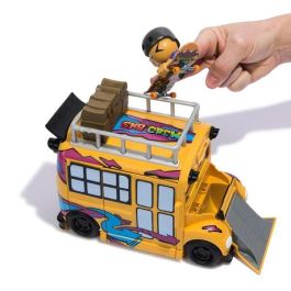 Autobus ted sk8 crew con parque de 3 rampas figura, patinete y accesorios. Autobus ted sk8 crew con parque de 3 rampas figura, patinete y accesorios.