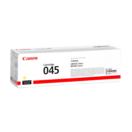 Canon Tóner 045Y Amarillo para Impresora MF631 MF633 MF635 Original