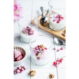 Inde Vaso Agua 345 ml PS La Mediterranea 8,3 cm (Ancho) x 8,8 cm (Alto) x 8,3 cm (Largo)