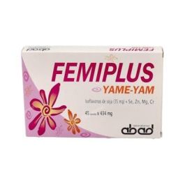 Femiplus Yame Menopausia Isoflavonas para Sofocos y Fatiga 45 Cápsulas Precio: 13.7900004. SKU: B19JYLBN5W