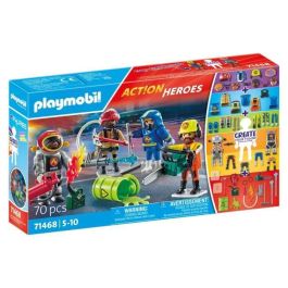Playmobil 71468 My Figures Bomberos Action Heroes Set de Figuras Personalizables, Unidades Especiales con Accesorios +5 años Precio: 18.49999976. SKU: B1A2FBNF94