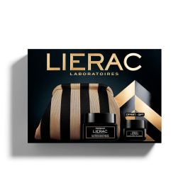 Lierac PREMIUM Crema Voluptuosa Antiedad Absoluto Estuche 3 pz - Regenerador Piel Seca - Contorno Ojos + Neceser