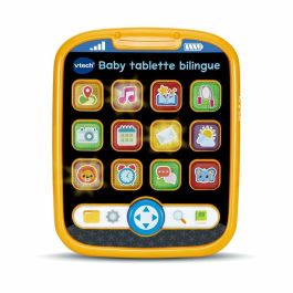 Vtech Baby Tableta Bilingüe para Bebé - Juguete Educativo con 12 Botones Iluminados, Francés e Inglés (9-36 meses)