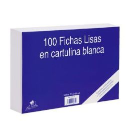Mariola Ficha Lisa 150x100 mm Cartulina 180 gr Blanco Paquete De 100 Precio: 1.88999943. SKU: B1AT8FF2SX