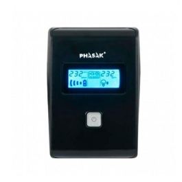PHASAK SAI Esential 850VA Interactivo con pantalla LCD