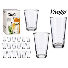 Set de Vasos Vivalto S18091/BHA Transparente Vidrio