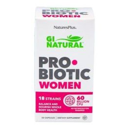 NATURES PLUS GI Natural Probiotic Women 30 Cáp. con Arándano Rojo para Equilibrio Femenino Precio: 40.5000002. SKU: B19GW4MALC