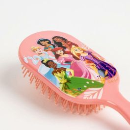 Cerdá Cepillo de Pelo Rectangular Infantil Diseño Disney Princess Color Rosa Ideal para Niñas de 3+ Años (10x20x0.1 cm)