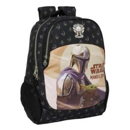 Mochila Escolar The Mandalorian This is the way Negro 32 x 44 x 16 cm Mochila Escolar The Mandalorian This is the way Negro 32 x 44 x 16 cm