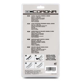 Funda Volante Negra para Coser Cs6 INT30181, Cuero Sintético Universal Antideslizante, Incluye Hilo y Aguja Funda Volante Negra para Coser Cs6 INT30181, Cuero Sintético Universal Antideslizante, Incluye Hilo y Aguja