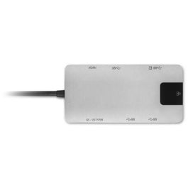 Hub USB Kensington K33820WW Negro Plateado