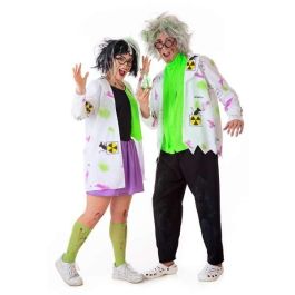 Creaciones Llopis Disfraz Adulto Científico Loco T-M/L L - Pantalón, Chaqueta y Chaleco