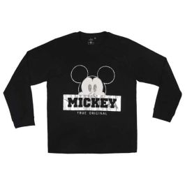 Cerdá Pijama Largo Mickey Holográfico de Single Jersey para Niño, Talla L