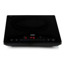 Domo DO332IP Placa de Inducción 1 Fuego 2000W, Pantalla Táctil, Temporizador 3h, 8 Niveles Potencia, Plato 20cm Cerámica