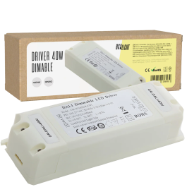 BX3 LIGHT Driver LED CM-40VADDR-EMI 40W 600mA 50-76VDC con protocolo DALI, Clase II, filtrado EMI, para iluminación profesional Precio: 36.2032. SKU: B12QGA9WMH
