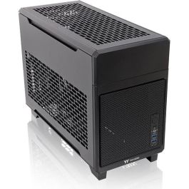 Thermaltake TR100 Mini Tower PC Negro, Mini-ITX, SPCC Acero, USB 3.2 Gen 1 Tipo A x2, USB 3.2 Gen 2 Tipo C x1