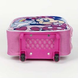 Mochila infantil trolley escolar minnie 25.0 x 28.0 x 10.0 cm