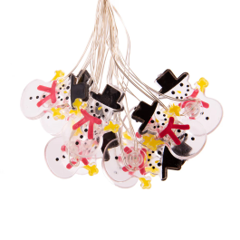 Guirnalda LED Interior 2M HO-XMAS-039-IP20-2M-WW Luz Cálida para Decoración