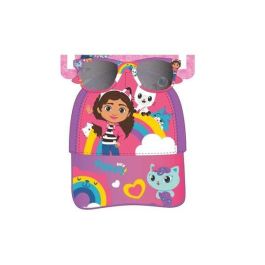 Cerdá Gorra Set Gafas de Sol Gabby's Dollhouse Morada Talla 53 cm Niños 3+ años