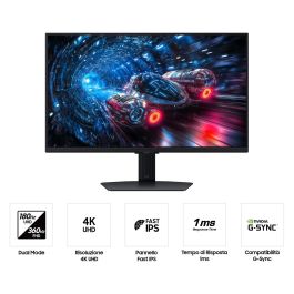 Samsung Monitor Gaming 27" 4K UHD 3840x2160, 1ms, 360Hz, S27FG702EU