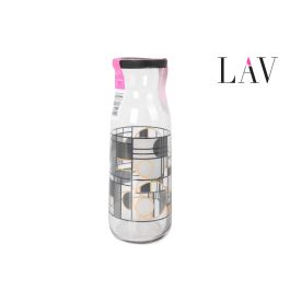 Botella Decantadora LAV 1.2 litros con tapón abstracto (12 Unidades) Precio: 31.50000018. SKU: B16MWECHGT