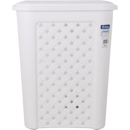 Pongotodo con Tapa 30 L Arianna Blanco - Tontarelli (6 Unidades) Pongotodo con Tapa 30 L Arianna Blanco - Tontarelli (6 Unidades)