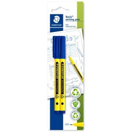 STAEDTLER 307-3 BK2 Fineliner Noris Writing Pen Punta Fina Azul 0.6mm - Pack de 2 Unidades de Plástico Reciclado Precio: 14.95000012. SKU: B12YBLW6ND