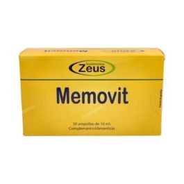 ZEUS Memovit Estudial 30Amp. Complemento Alimenticio para la Memoria con Jalea Real Colina y Vitaminas Precio: 34.6900004. SKU: B14C2ESE4W