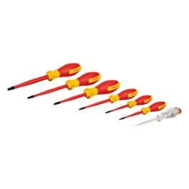 Bosch AAAKI07701 – Juego de destornilladores Professional TX VDE con comprobador de fase unipolar, 7 piezas