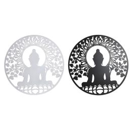 Decoracion Pared Oriental DKD Home Decor Negro Blanco 1 x 100 x 100 cm (2 Unidades) Precio: 92.69000026. SKU: S3039364