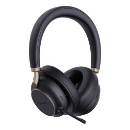 Yealink BH76 Plus UC Auriculares Profesionales Inalámbricos Bluetooth 5.3 USB-C con Cancelación Ruido Activa ANC y Micrófono Retráctil