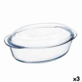 Fuente para Horno Pyrex Classic Vidrio Transparente Vidrio 33 x 20 x 10 cm Con Tapa (3 Unidades) Precio: 77.50000027. SKU: S2706970