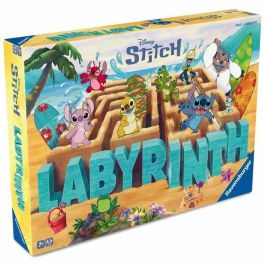 RAVENSBURGER Juego de Mesa Labyrinth Disney Stitch - 2-4 Jugadores, Edad +7 Años, 30 Minutos de Partida