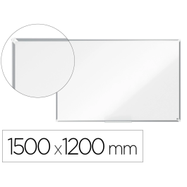 Nobo Pizarra Blanca Premium Plus Melamina 1500x1200 mm Aluminio Precio: 145.50000014. SKU: B17XZYGNXS