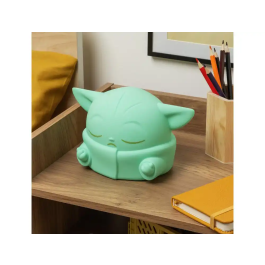 Wondee Lámpara Mandaloriano Grogu (Baby Yoda) de Silicona, Luz Nocturna Suave y Táctil