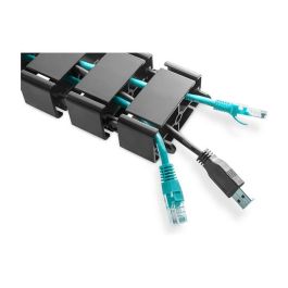 Digitus DA-90505 Bandeja Portacables Curva ABS y Metal Negra 130 m