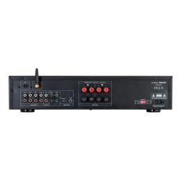 Fonestar AS-170PLUS Amplificador estéreo Hi-Fi 80+80W RMS, Bluetooth, USB, Radio FM, Salidas A/B, Control Graves/Agudos
