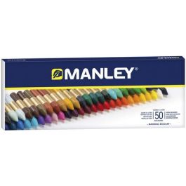 Manley Estuche de 50 ceras blandas 60 mm colores surtidos Precio: 13.50000025. SKU: S8412371
