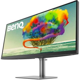 BenQ PD3420Q Monitor de 86.4cm (34") UWQHD (3440x1440) 21:9 USB/DisplayPort/HDMI Diseño Profesional con Altavoces y Ajuste Ergonómico