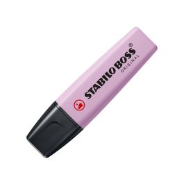 Stabilo Boss 70 Pastel Rotulador Fluorescente Expositor Bombonera 60 Unidades Colores Surtidos con Tecnología Antisecado 4h y Doble Trazo 2/5mm